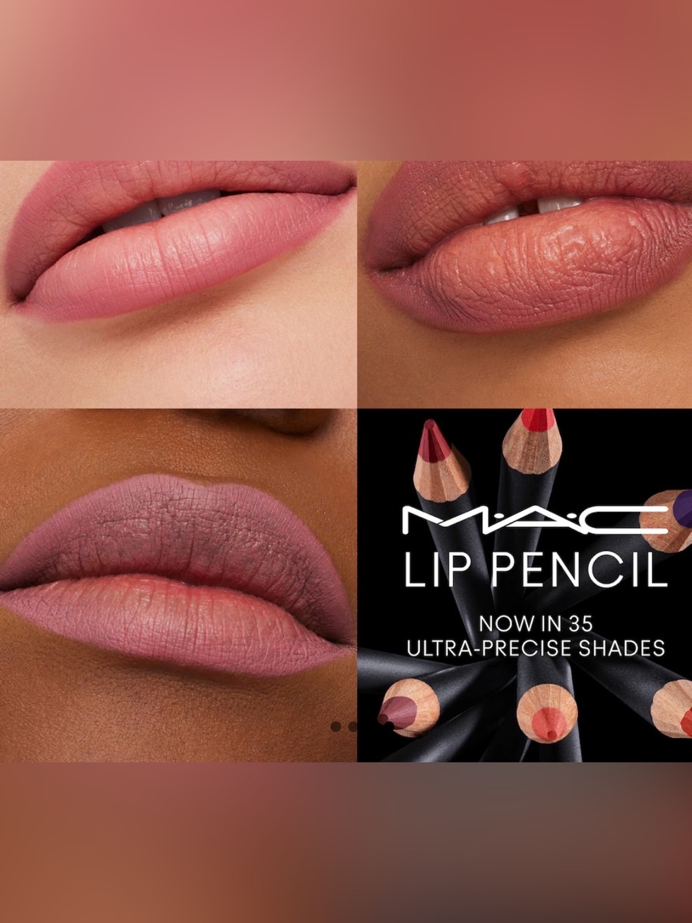 MAC Cosmetics Lip Pencil in Edge to Edge (Midtone dirty blue pink)